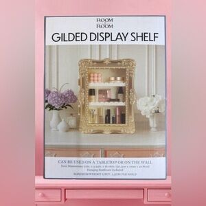 Room2Room Gilded Display Shelf. Great gift idea.